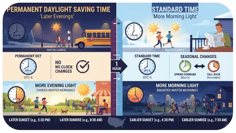 Permanent Daylight Savings Time